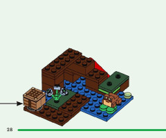 LEGO 21240 instructions page 28 – build guide