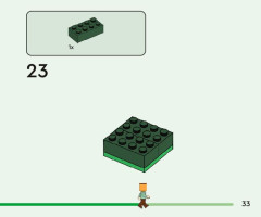 LEGO 21240 instructions page 33 – build guide
