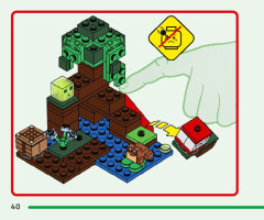 LEGO 21240 instructions page 40 – build guide