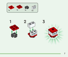 LEGO 21240 instructions page 7 – build guide
