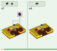 LEGO 21241 instructions page 36 – build guide