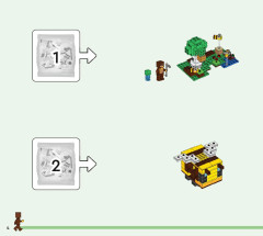 LEGO 21241 instructions page 4 – build guide