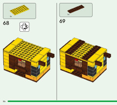 LEGO 21241 instructions page 54 – build guide