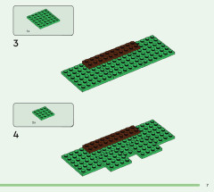 LEGO 21241 instructions page 7 – build guide