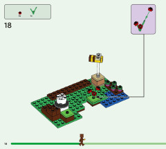 LEGO 21241 instructions page 18 – build guide