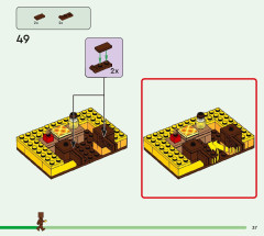 LEGO 21241 instructions page 37 – build guide