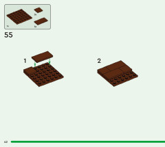 LEGO 21241 instructions page 42 – build guide
