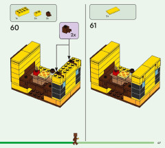 LEGO 21241 instructions page 47 – build guide