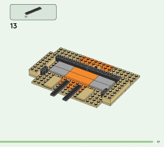 LEGO 21242 instructions page 17 – build guide