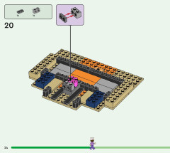 LEGO 21242 instructions page 24 – build guide