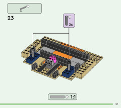 LEGO 21242 instructions page 27 – build guide