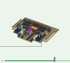 LEGO 21242 instructions page 34 – build guide