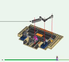 LEGO 21242 instructions page 36 – build guide