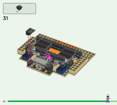 LEGO 21242 instructions page 40 – build guide
