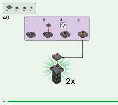LEGO 21242 instructions page 50 – build guide