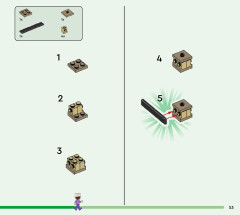LEGO 21242 instructions page 53 – build guide