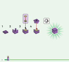 LEGO 21242 instructions page 6 – build guide