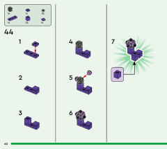 LEGO 21242 instructions page 60 – build guide
