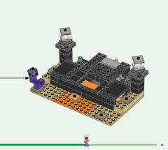 LEGO 21242 instructions page 61 – build guide