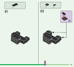 LEGO 21242 instructions page 65 – build guide