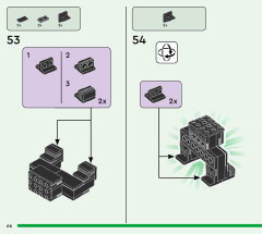 LEGO 21242 instructions page 66 – build guide