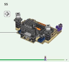 LEGO 21242 instructions page 67 – build guide