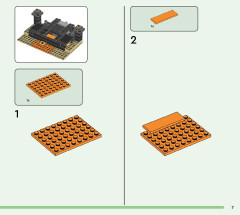 LEGO 21242 instructions page 7 – build guide