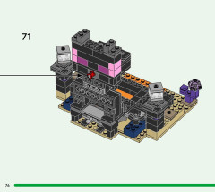 LEGO 21242 instructions page 76 – build guide