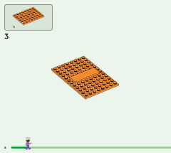 LEGO 21242 instructions page 8 – build guide