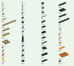 LEGO 21242 instructions page 82 – build guide