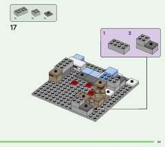 LEGO 21243 instructions page 23 – build guide