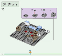 LEGO 21243 instructions page 24 – build guide