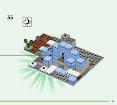 LEGO 21243 instructions page 37 – build guide