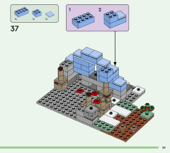 LEGO 21243 instructions page 39 – build guide