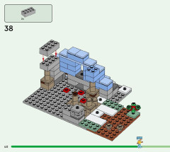 LEGO 21243 instructions page 40 – build guide