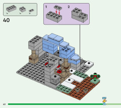 LEGO 21243 instructions page 42 – build guide