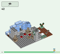 LEGO 21243 instructions page 44 – build guide