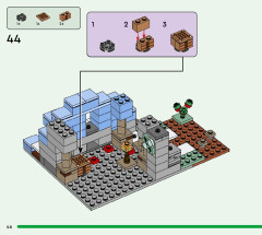 LEGO 21243 instructions page 46 – build guide