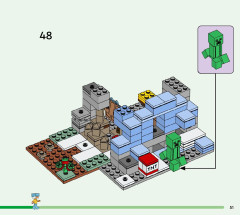 LEGO 21243 instructions page 51 – build guide