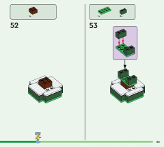 LEGO 21243 instructions page 55 – build guide
