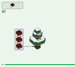 LEGO 21243 instructions page 58 – build guide