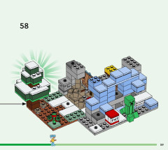 LEGO 21243 instructions page 59 – build guide