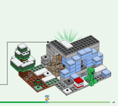 LEGO 21243 instructions page 63 – build guide