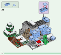 LEGO 21243 instructions page 64 – build guide