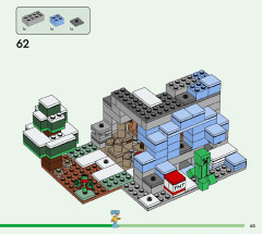 LEGO 21243 instructions page 65 – build guide