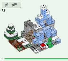 LEGO 21243 instructions page 76 – build guide