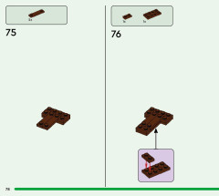 LEGO 21243 instructions page 78 – build guide