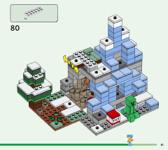 LEGO 21243 instructions page 81 – build guide