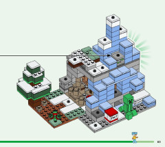 LEGO 21243 instructions page 83 – build guide