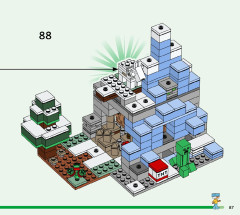 LEGO 21243 instructions page 87 – build guide